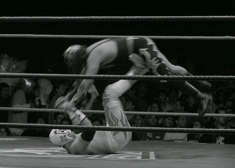 luchadores in Guadalajara's Lucha Libre Coliseo things to do in guadalajara