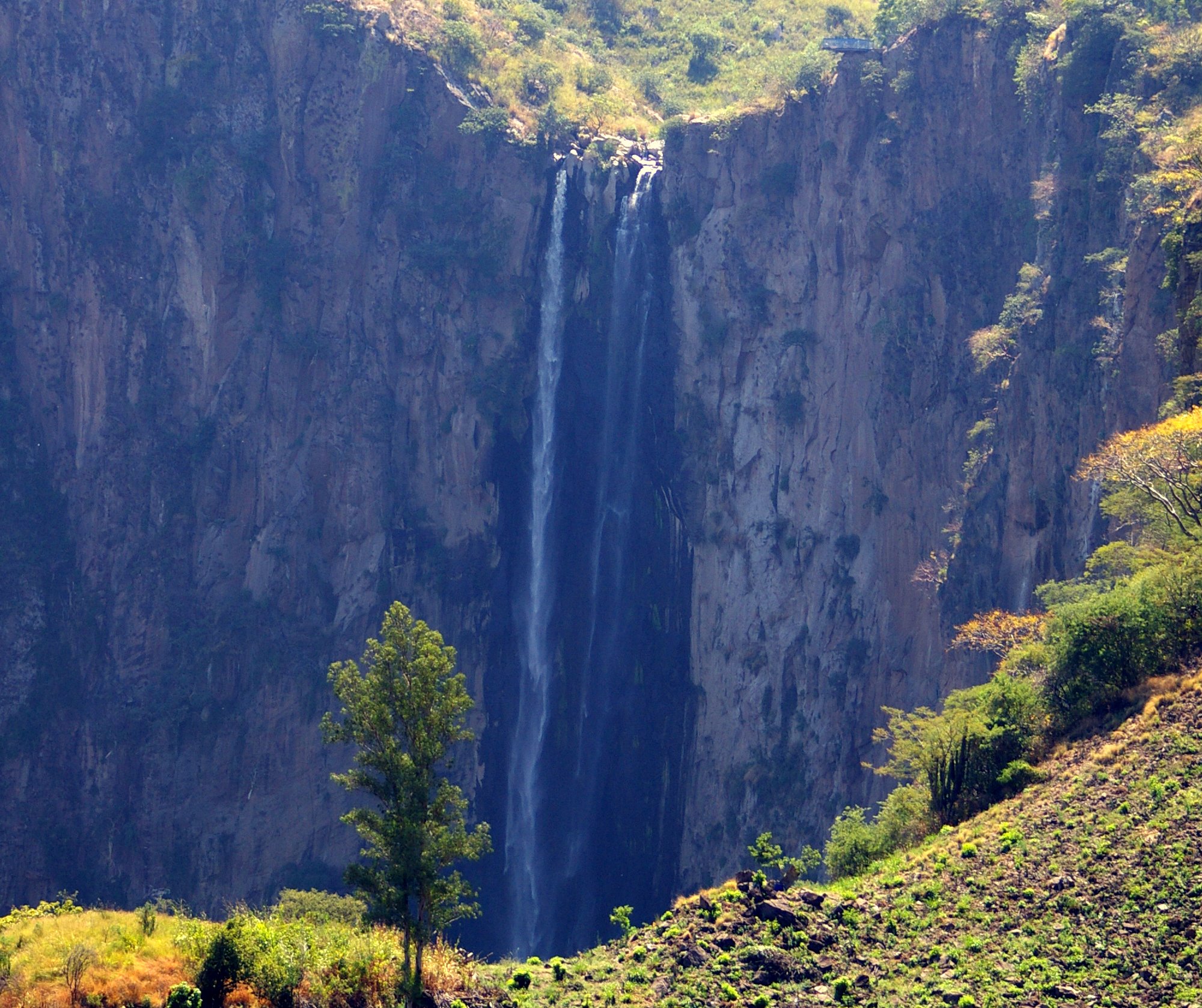 Cola de Caballo- Horse’s Tail Waterfall